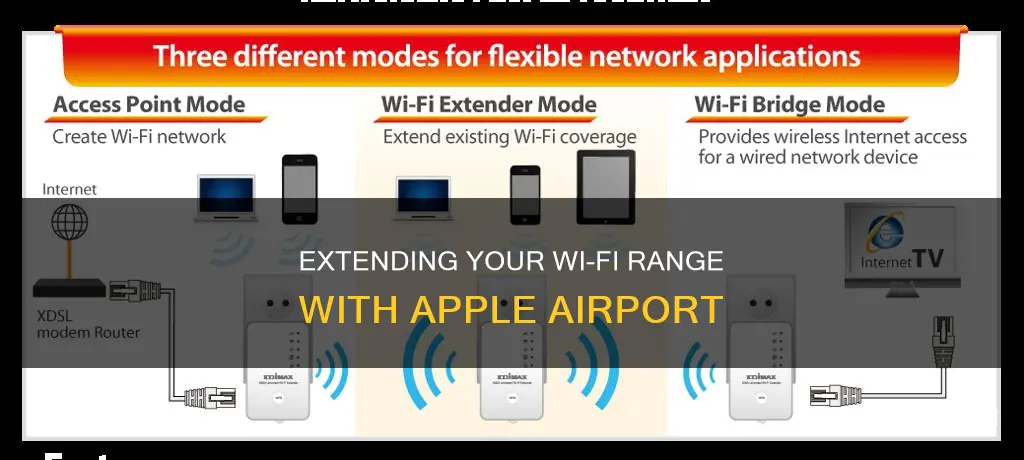 can apple airport be used as a range extender