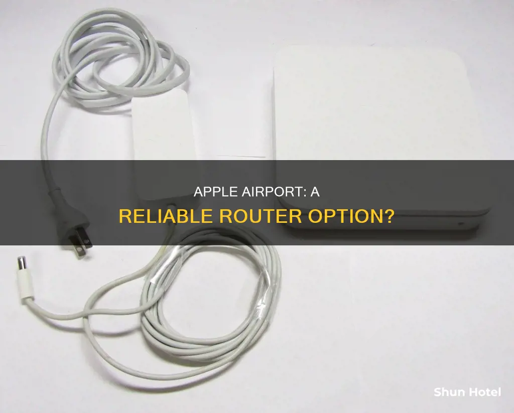 can apple airport be used as a router