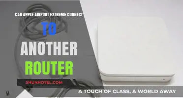 Apple Airport Extreme: Connecting to Another Router