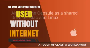 Airport Time Capsule: Internet-Free Backup Solution?