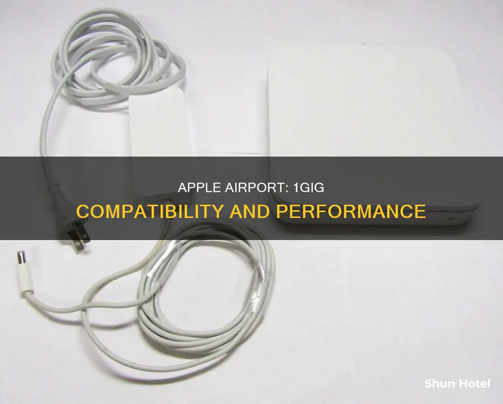 can apple airport work with 1gig