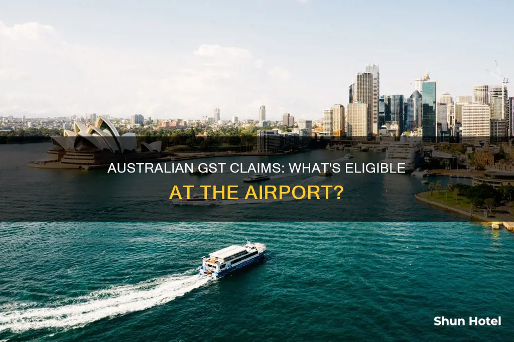 can australian citizen claim gst at airport