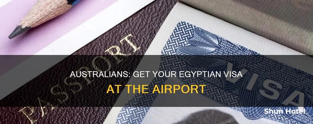 can australians get a visa at the airport in egypt