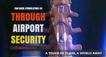 Back Stimulators: Airport Security Concerns?