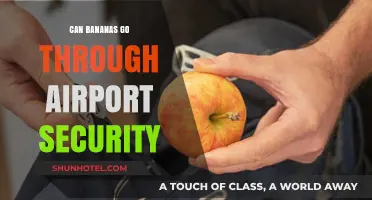 Traveling with Bananas: Airport Security Rules Explained