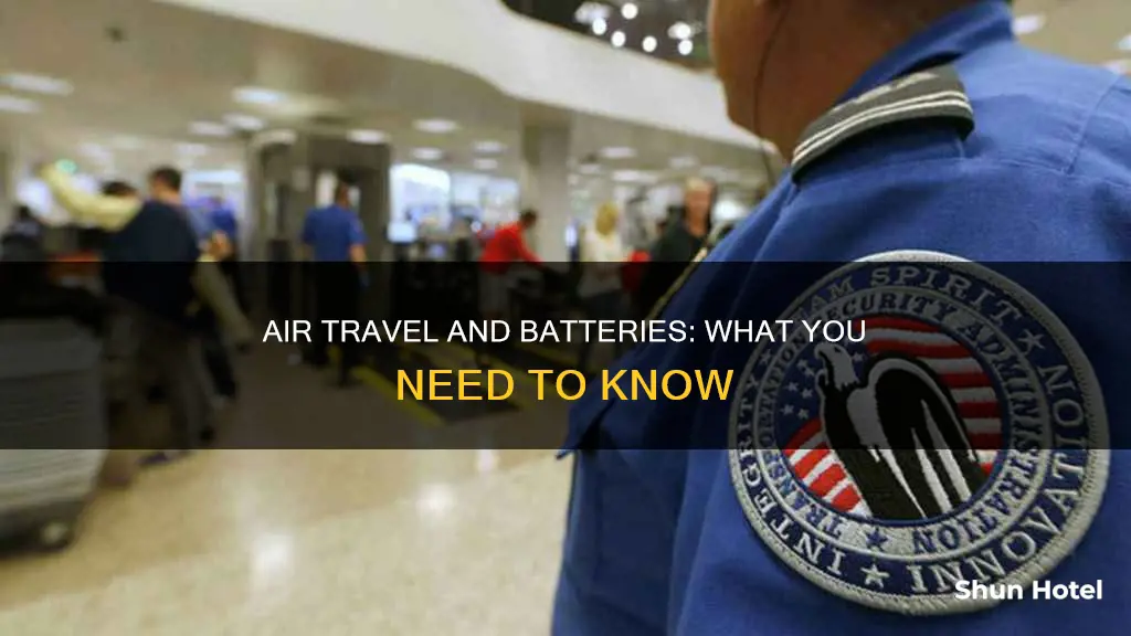 can batteries go through airport security