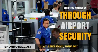 Airport Security: Can Blood Monitors Pass Through?