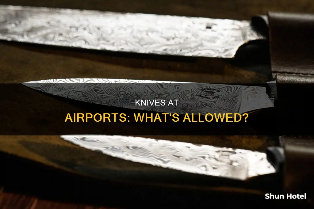 can bring knife in airport