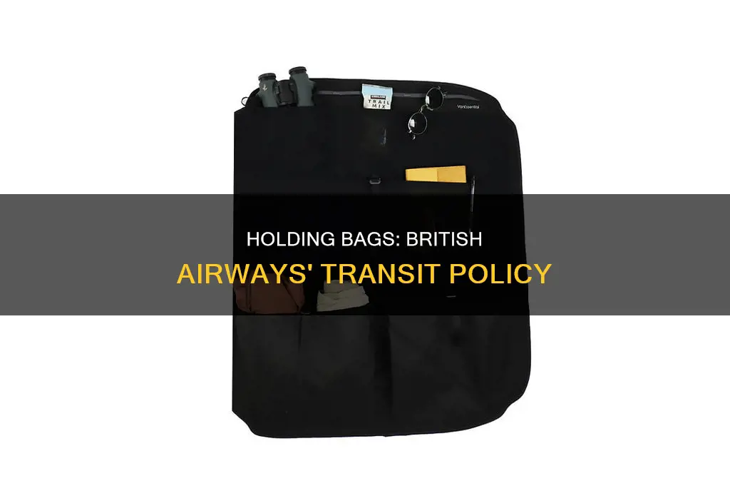 can british airlibe hold.ny bag at airport suring transit