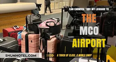 Carnival Cruise's Luggage Transfer to Orlando Airport
