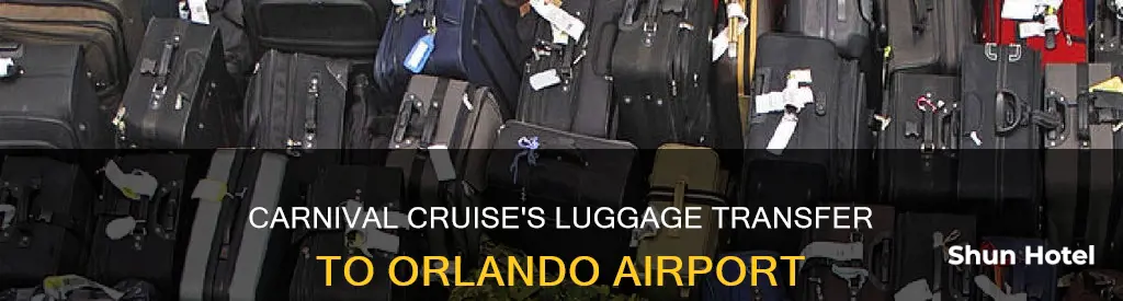can carnival take my luggage to the mco airport