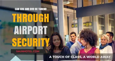 Airport Security: Can CDs and DVDs Pass Through?