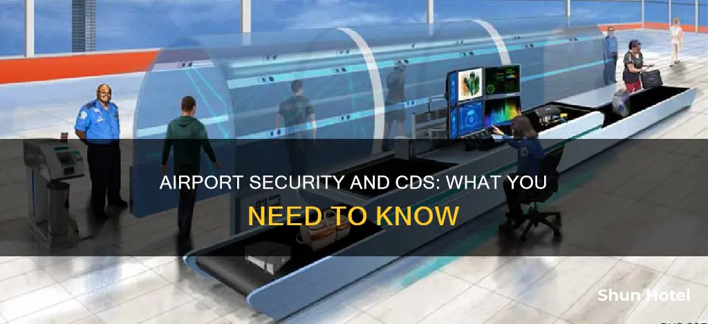 can cds go through airport security