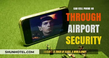 Cell Phones: Airport Security Clearance