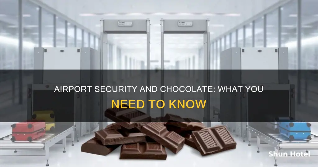 can chocolate go through airport security