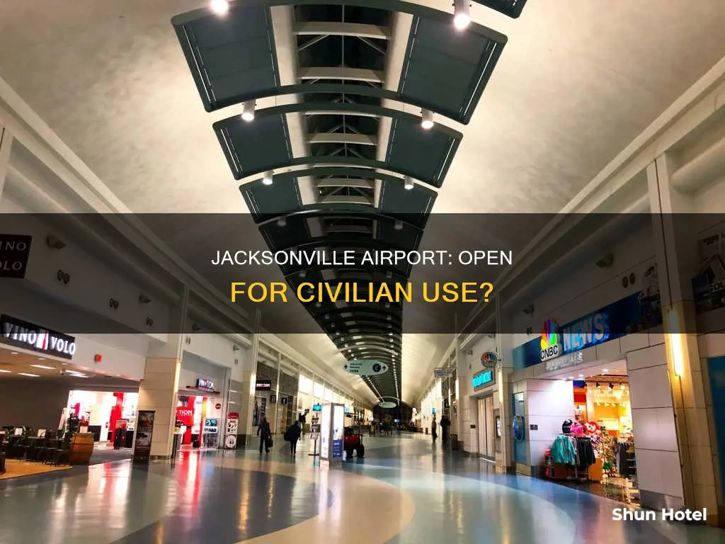 can civilianuse jacksonville airport