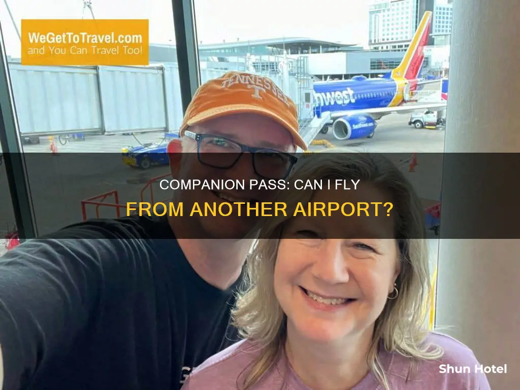can companion pass be used for another airport