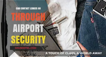 Contact Lenses: Airport Security Clearance
