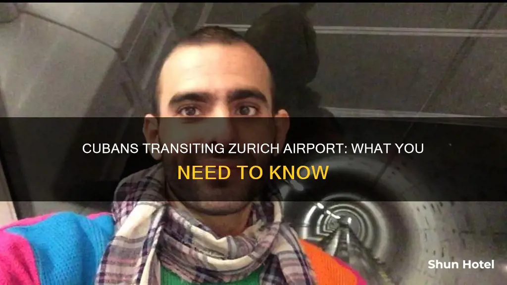 can cubans pass through zurich airport