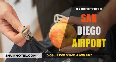 Fresh Cut Fruit: San Diego Airport Rules