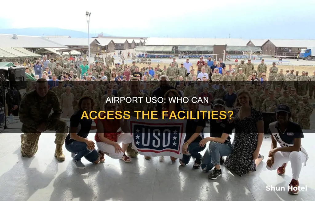 can dependents use airport uso