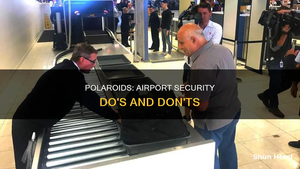 can developed polaroids go through airport security