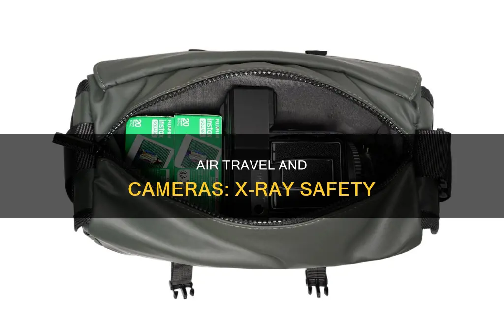 can digital cameras go through airport x-ray machines