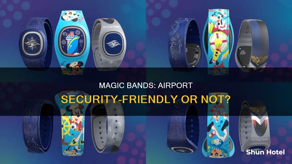 can disney magic bands go through airport security