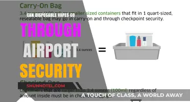 Disposable Vapes: Airport Security Clearance?