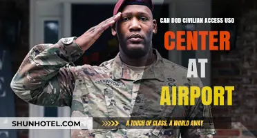 USO Airport Lounges: Access for DoD Civilians?