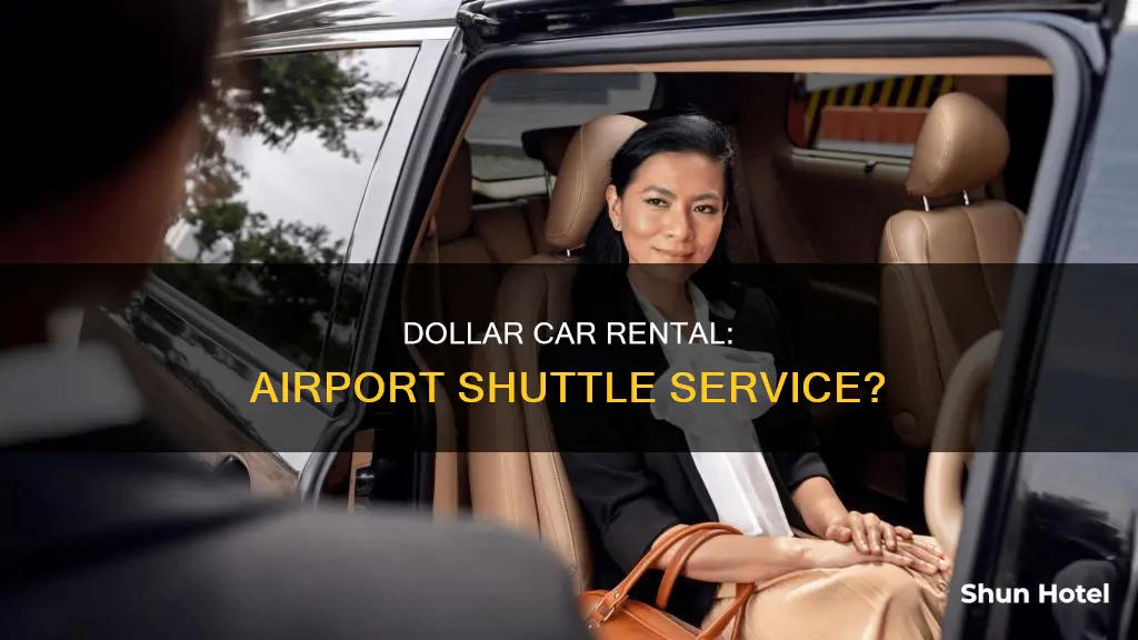 can dollar rent a car shuttle to airport