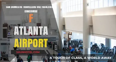 Atlanta Airport Concourse F: Domestic Travellers Welcome?