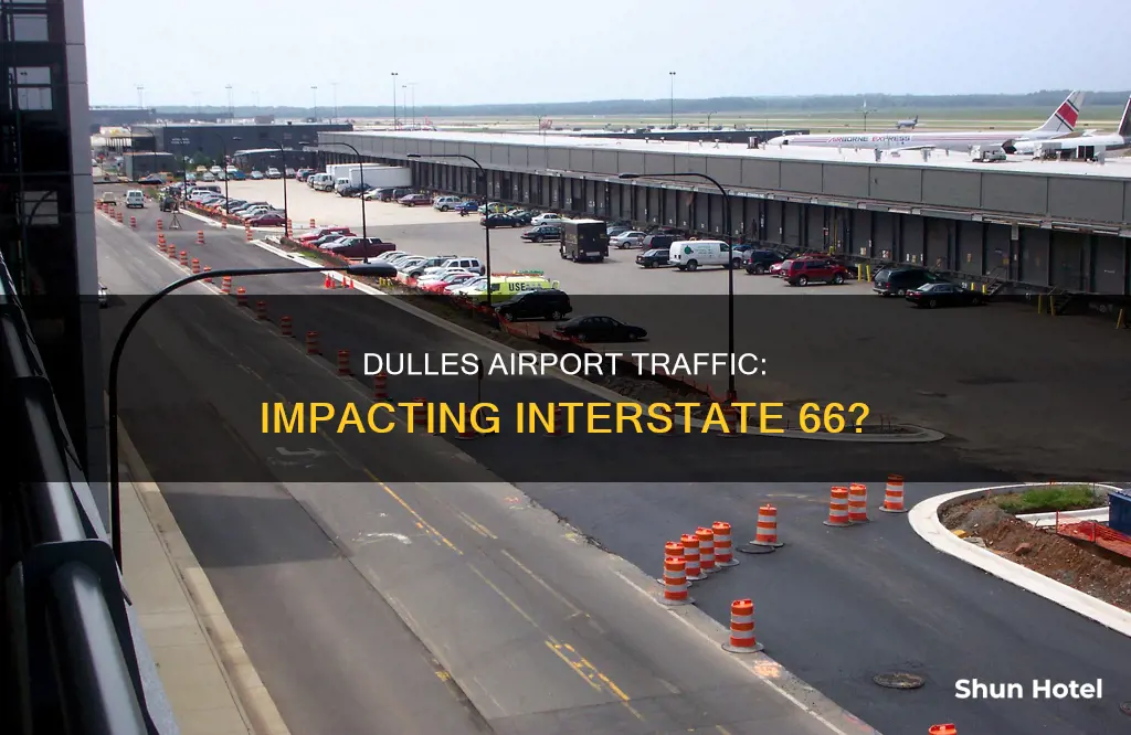 can dulles airport traffic take 66