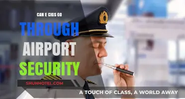 E-Cigs and Airport Security: What You Need to Know