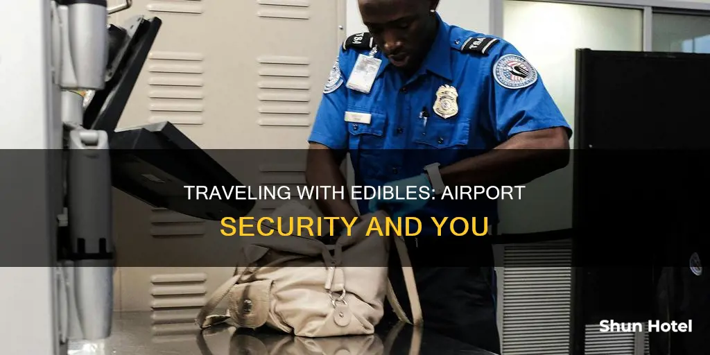 can edibkes get through airports