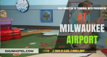 Milwaukee Airport: Can Family See Off Passengers?