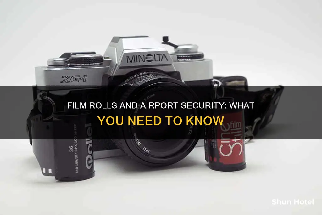 can film rolls go through airport security