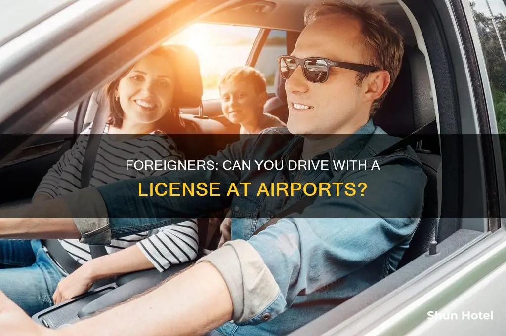 can foreigners use driver