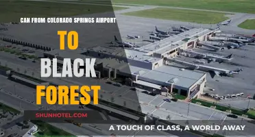 Travel Guide: Colorado Springs Airport to Black Forest