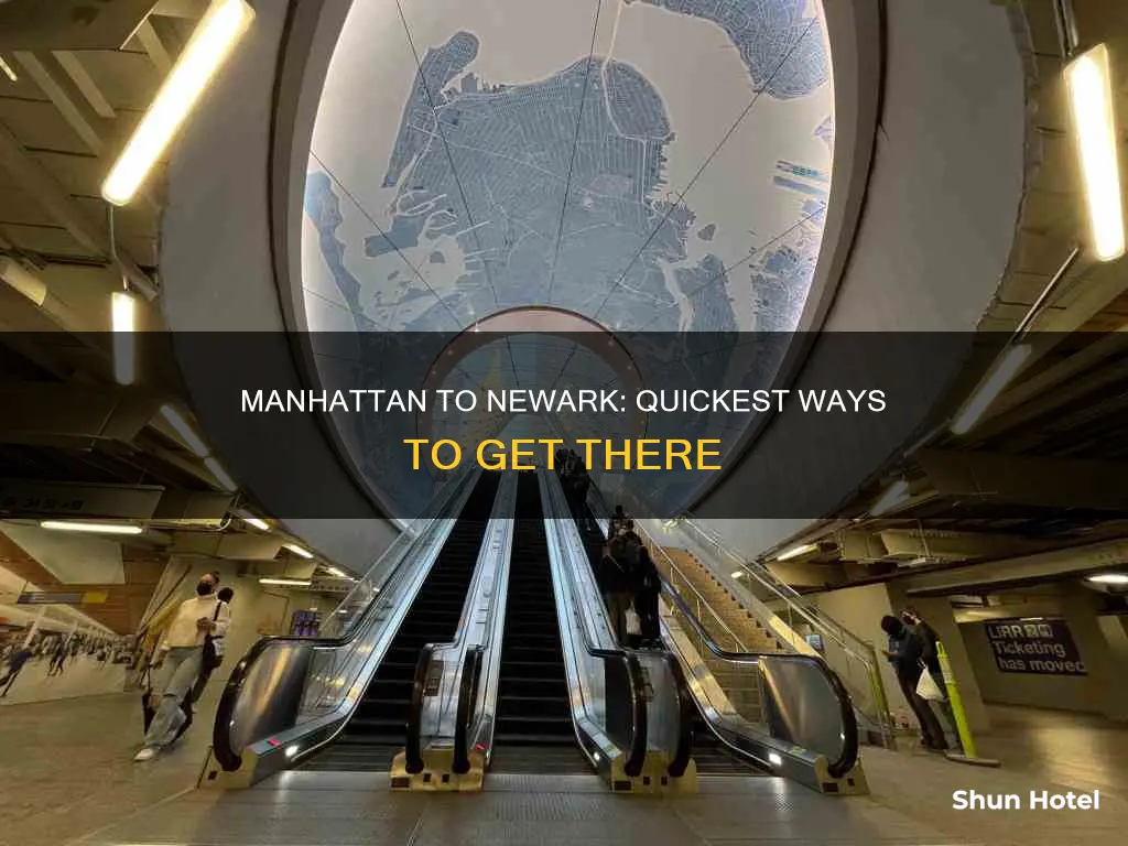 can from manhattan to newark airport