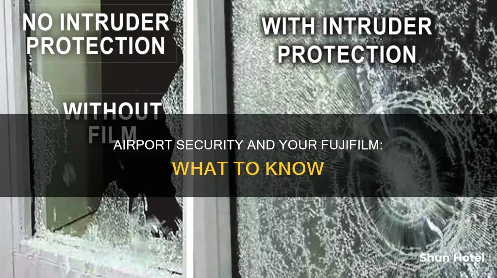 can fujifilm go through airport security