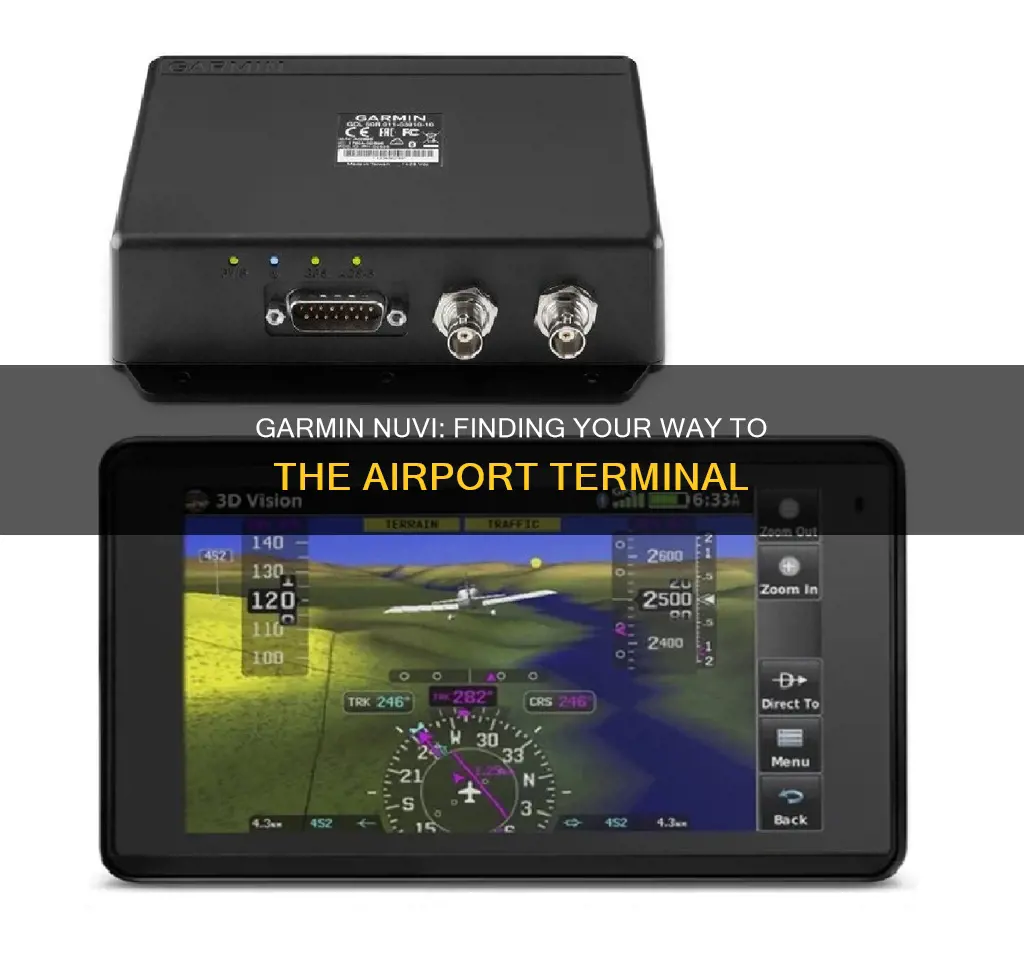 can garmin nuvi find airport terminal