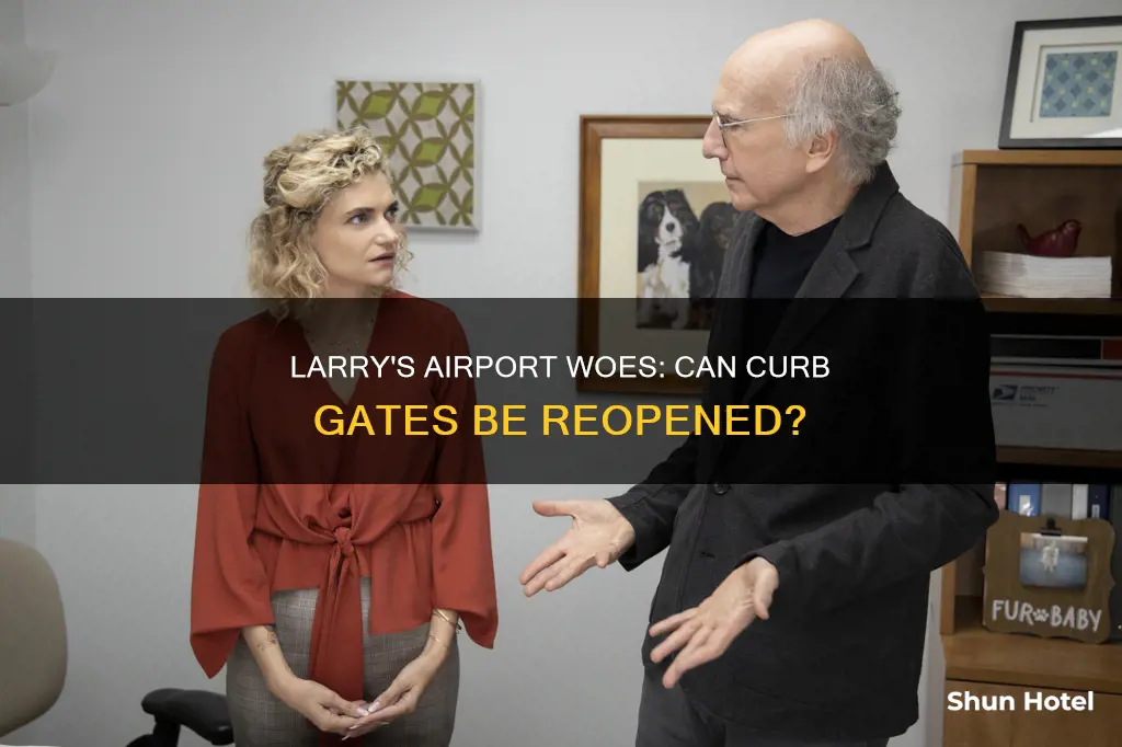 can gates be reopened at the airport curb your enthusiasm