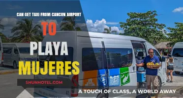 Cancun Airport to Playa Mujeres: Taxi Transfer Options