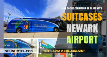 Suitcases on Buses: Navigating Newark Airport's Corridors