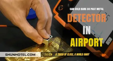 Gold Bars and Airport Metal Detectors: A Safe Combination?