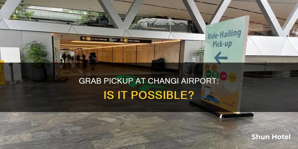 can grab pick up at changi airport