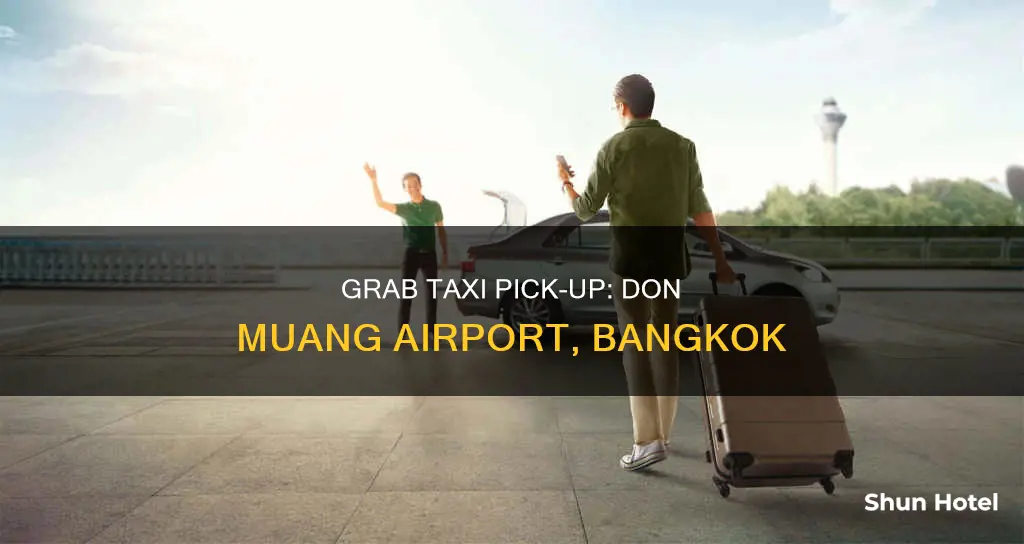 can grab taxi pick up at don muang airport bangkok