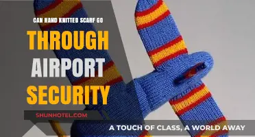 Hand-Knitted Scarves: Airport Security Clearance?