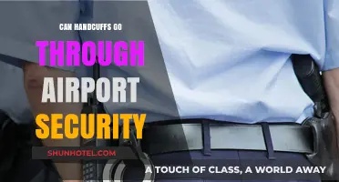 Handcuffs and Airport Security: What You Need to Know